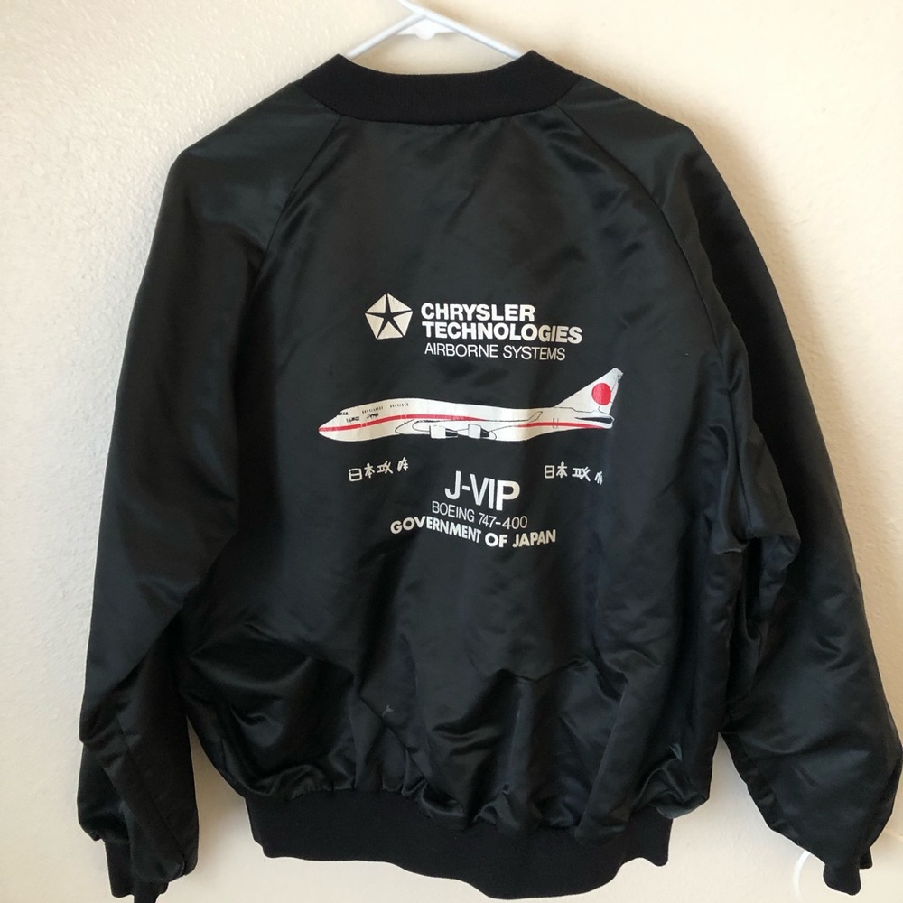 Chrysler Boeing Government of Japan Bomber Jacket
